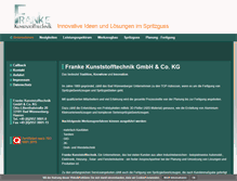 Tablet Screenshot of franke-online.de